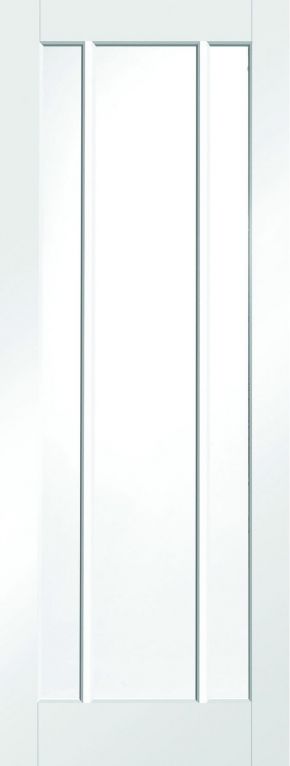 XL Worcester White Glazed Internal Door  - 826 x 2040 x 40mm